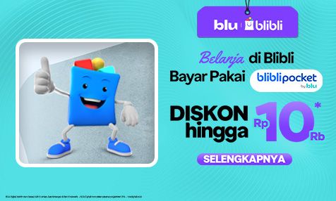 Diskon hingga Rp 10 Ribu Belanja di Blibli Bayar Pakai Blibli Pocket