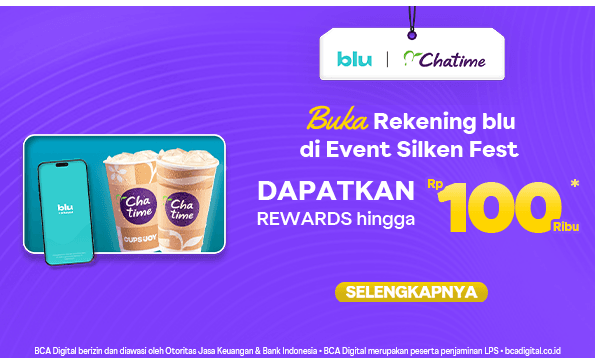 Dapatkan Rewards hingga Rp 100 Ribu dengan Buka Rekening blu di Event Silken Fest