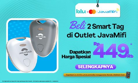 Beli 2 Smart Tag di Outlet JavaMifi, Dapatkan Harga Spesial Rp 449 Ribu