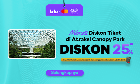 Belanja di Website Jewel Changi Airport Dapatkan Diskon 25%
