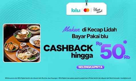 Makan di Kecap Lidah Bayar Pakai blu, Cashback hingga Rp 50 Ribu
