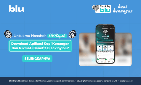Untukmu Nasabah bluRoyal, Download Aplikasi Kopi Kenangan dan Nikmati Benefit Black by blu