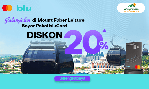 Jalan-jalan di Mount Faber Leisure Pakai bluCard Diskon 20%