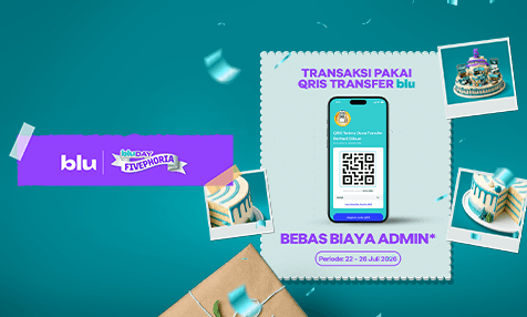 Promo Bebas Biaya Admin untuk Transaksi Pakai QRIS Transfer