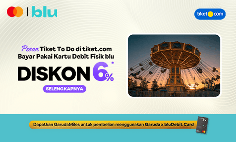 Diskon hingga Rp 90 Ribu Pesan Atraksi di tiket.com